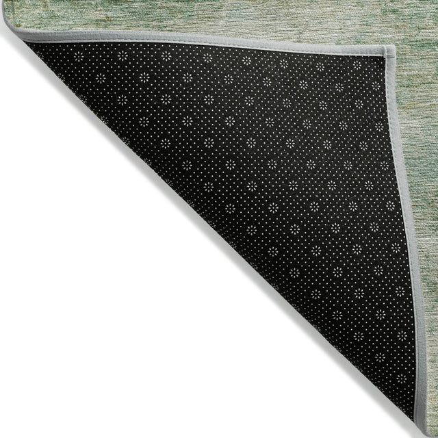 Addison Chantille ACN2154 Stripes Machine Made Transitional Green Rug