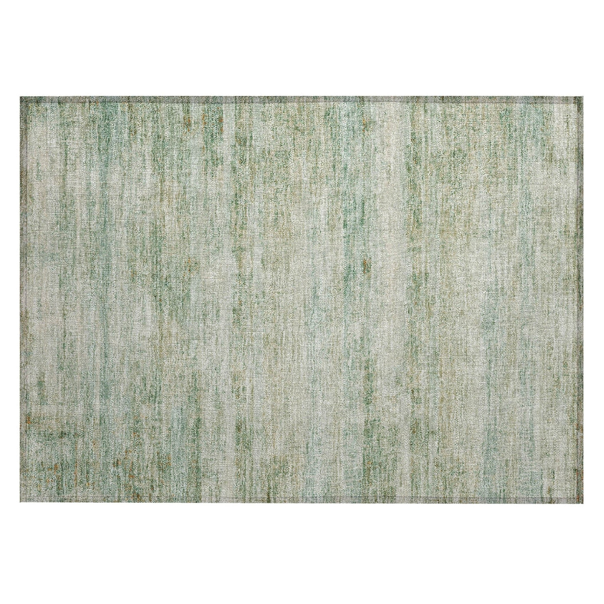 Addison Chantille ACN2154 Stripes Machine Made Transitional Green Rug