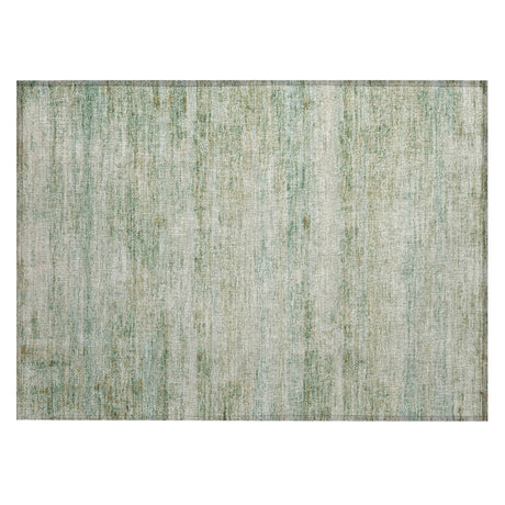 Addison Chantille ACN2154 Stripes Machine Made Transitional Green Rug