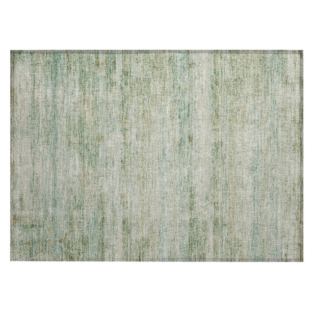 Addison Chantille ACN2154 Stripes Machine Made Transitional Green Rug