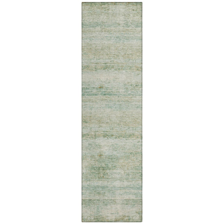 Addison Chantille ACN2154 Stripes Machine Made Transitional Green Rug