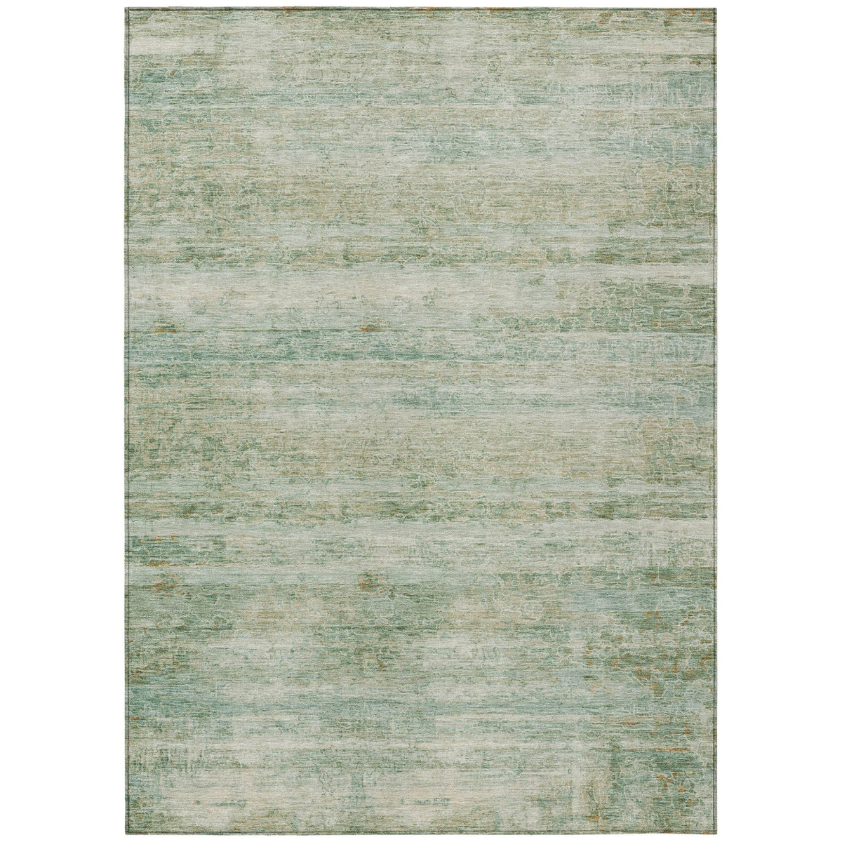 Addison Chantille ACN2154 Stripes Machine Made Transitional Green Rug