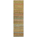 Addison Chantille ACN2155 Stripes Machine Made Transitional Coral Rug