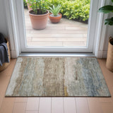 Addison Chantille ACN2156 Modern Machine Made Transitional Beige Rug