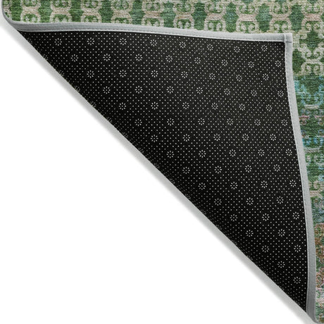 Addison Chantille ACN2158 Abstract Machine Made Transitional Aloe Rug