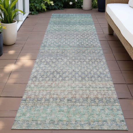 Addison Chantille ACN2158 Abstract Machine Made Transitional Beige Rug