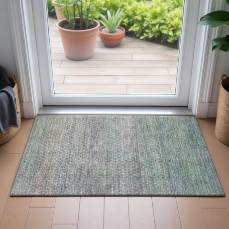 Addison Chantille ACN2158 Abstract Machine Made Transitional Beige Rug
