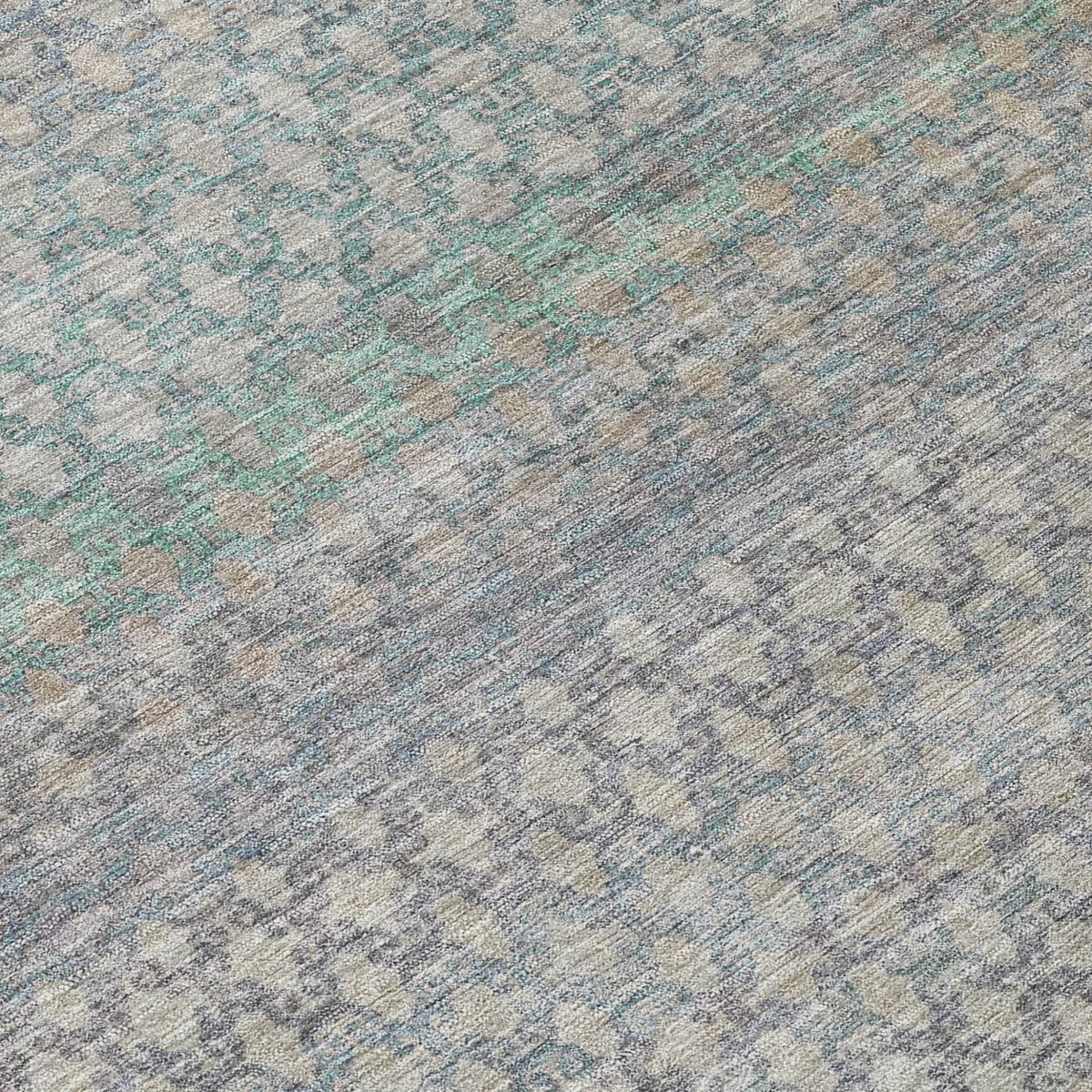 Addison Chantille ACN2158 Abstract Machine Made Transitional Beige Rug