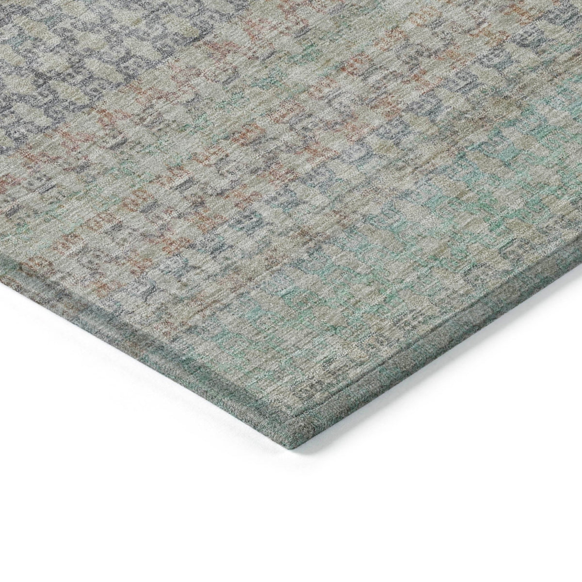 Addison Chantille ACN2158 Abstract Machine Made Transitional Beige Rug