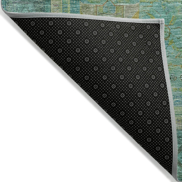Addison Chantille ACN2159 Global Machine Made Traditional Green Rug