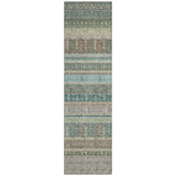 Addison Chantille ACN2160 Stripes Machine Made Transitional Aloe Rug