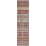 Addison Chantille ACN2160 Stripes Machine Made Transitional Paprika Rug