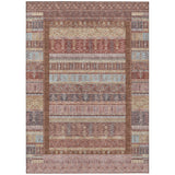 Addison Chantille ACN2160 Stripes Machine Made Transitional Paprika Rug