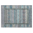 Addison Chantille ACN2160 Stripes Machine Made Transitional Teal Rug