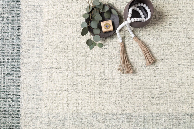 Loloi Rosina Roi-01 Grey/Blue Rugs - styled aerial 1