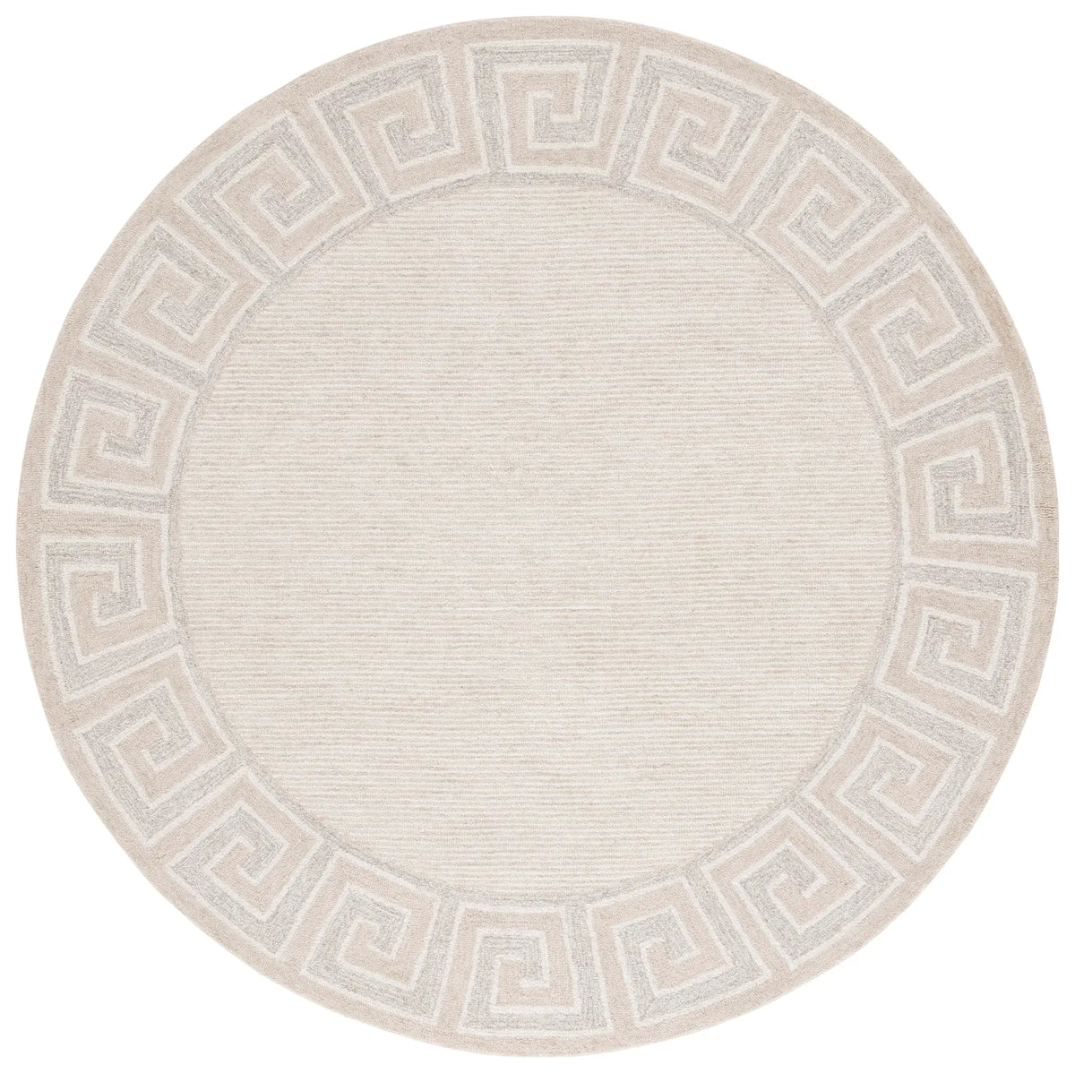 Safavieh Ebony 6'-0" x 6'-0" Rug in Brown / Ivory