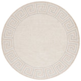 Safavieh Ebony 6'-0" x 6'-0" Rug in Brown / Ivory