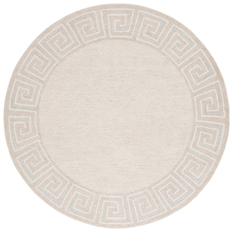 Safavieh Ebony 6'-0" x 6'-0" Rug in Brown / Ivory