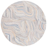 Safavieh Abstract 6'-0" x 6'-0" Rug in Grey / Brown