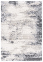 Safavieh Fontana Shag  800 4'-0" x 6'-0" Rug in Ivory / Grey