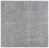 Safavieh Evolution Shag 500 6'-7" x 6'-7" Rug in Grey