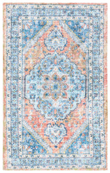 Safavieh Saffron 3'-0" x 5'-0" Rug in Blue / Rust