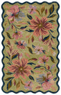 Safavieh Jardin 5'-0" x 8'-0" Rug in Light Green / Blue