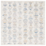 Safavieh Tulum 6'-7" x 6'-7" Rug in Beige / Grey Blue