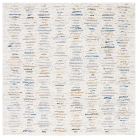Safavieh Tulum 6'-7" x 6'-7" Rug in Beige / Grey Blue