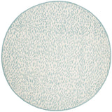 Safavieh Marbella 6'-0" x 6'-0" Rug in Ivory / Turquoise