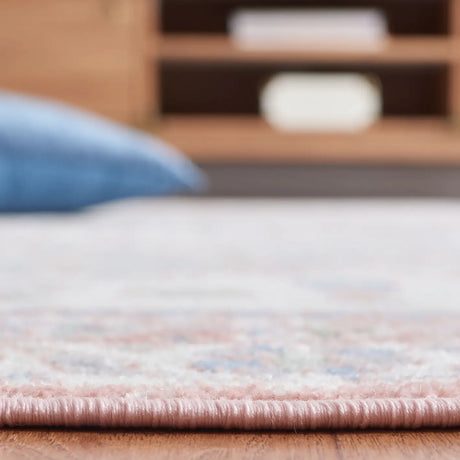 Safavieh Bayside 4'-0" x 6'-0" Rug in Ivory / Blue Pink
