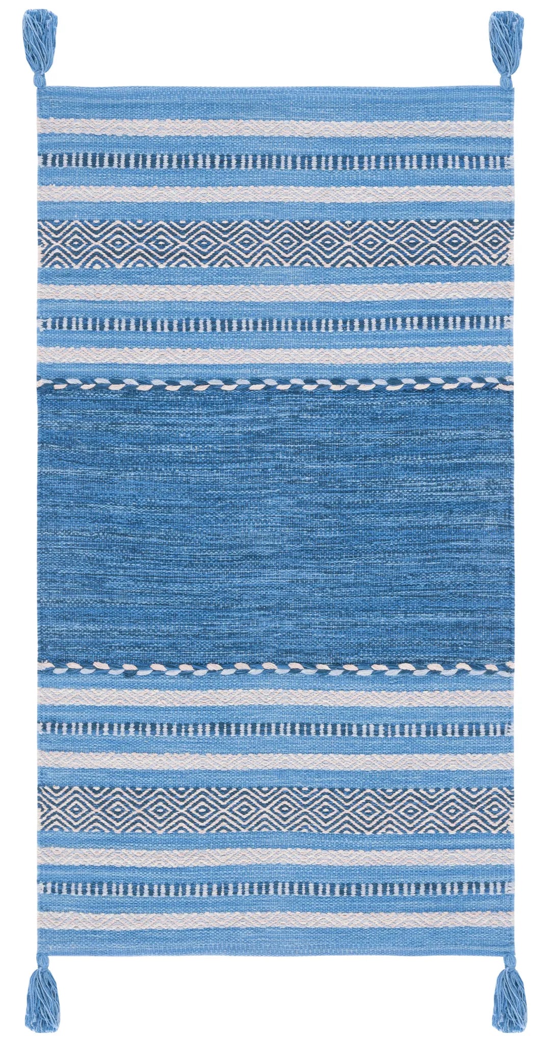 Safavieh Montauk 2'-3" x 4'-0" Rug in Blue / Grey