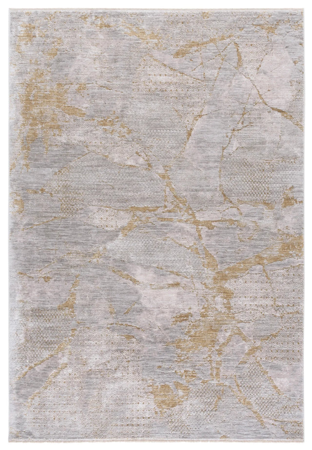 Safavieh Garnet 5'-3" x 7'-6" Rug in Grey / Gold
