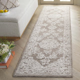 Safavieh Ebony 2'-3" x 9'-0" Rug in Ivory / Dark Grey