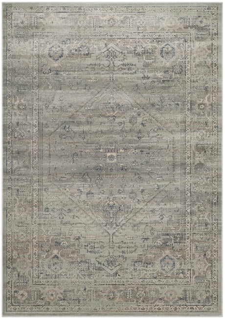 Safavieh Vintage 4'-0" x 5'-7" Rug in Light Blue