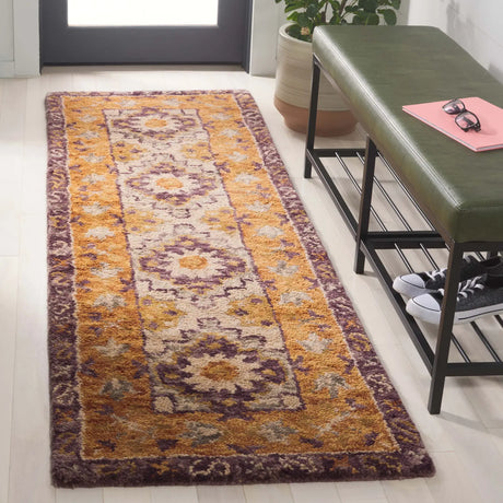 Safavieh Aspen 2'-3" x 7'-0" Rug in Brown / Purple