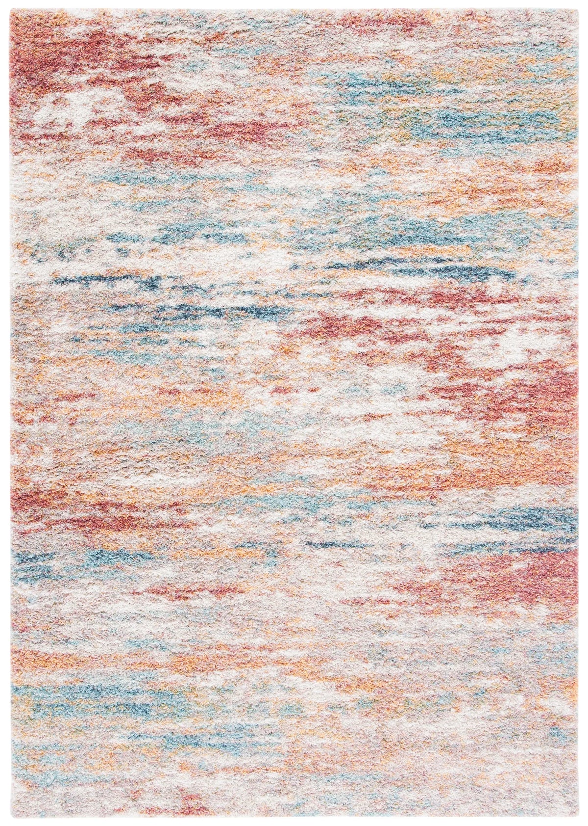 Safavieh Calista 4'-5" x 6'-5" Rug in Beige / Aqua