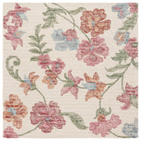 Safavieh Jardin 6'-0" x 6'-0" Rug in Ivory / Red