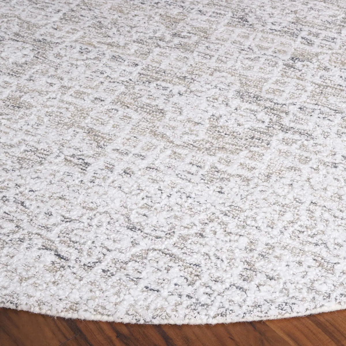 Safavieh Ebony 6'-0" x 6'-0" Rug in Grey / Ivory