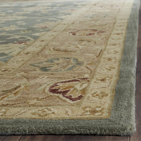Safavieh Antiquity 9'-6" x 13'-6" Rug in Teal Blue / Taupe