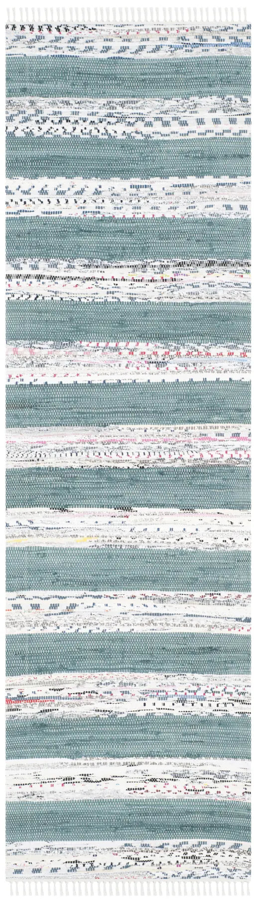 Safavieh Montauk 2'-3" x 7'-0" Rug in Ivory / Charcoal