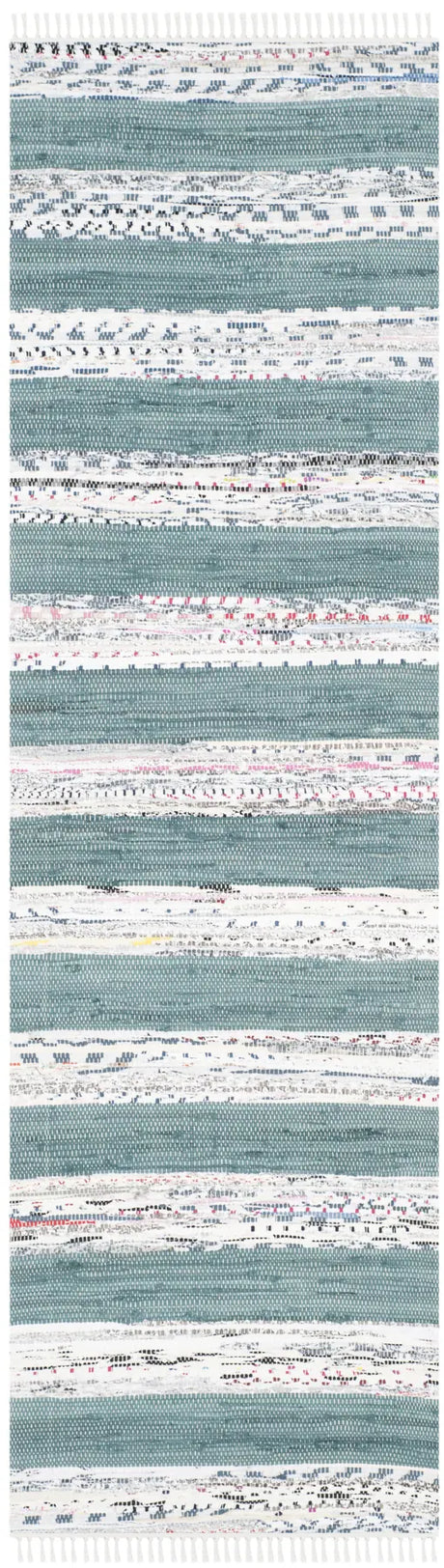 Safavieh Montauk 2'-3" x 7'-0" Rug in Ivory / Charcoal