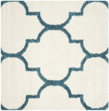 Safavieh Sgk-Shag Kids 6'-7" x 6'-7" Rug in Ivory / Blue