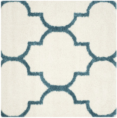 Safavieh Sgk-Shag Kids 6'-7" x 6'-7" Rug in Ivory / Blue