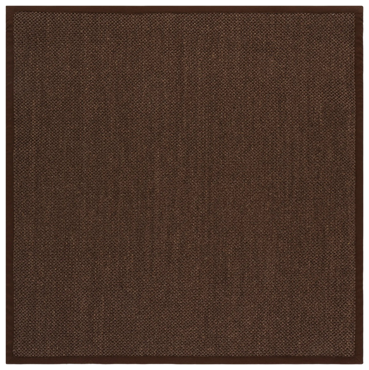 Safavieh Natural Fiber 6'-0" x 6'-0" Rug in Brown / Brown