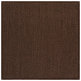 Safavieh Natural Fiber 6'-0" x 6'-0" Rug in Brown / Brown