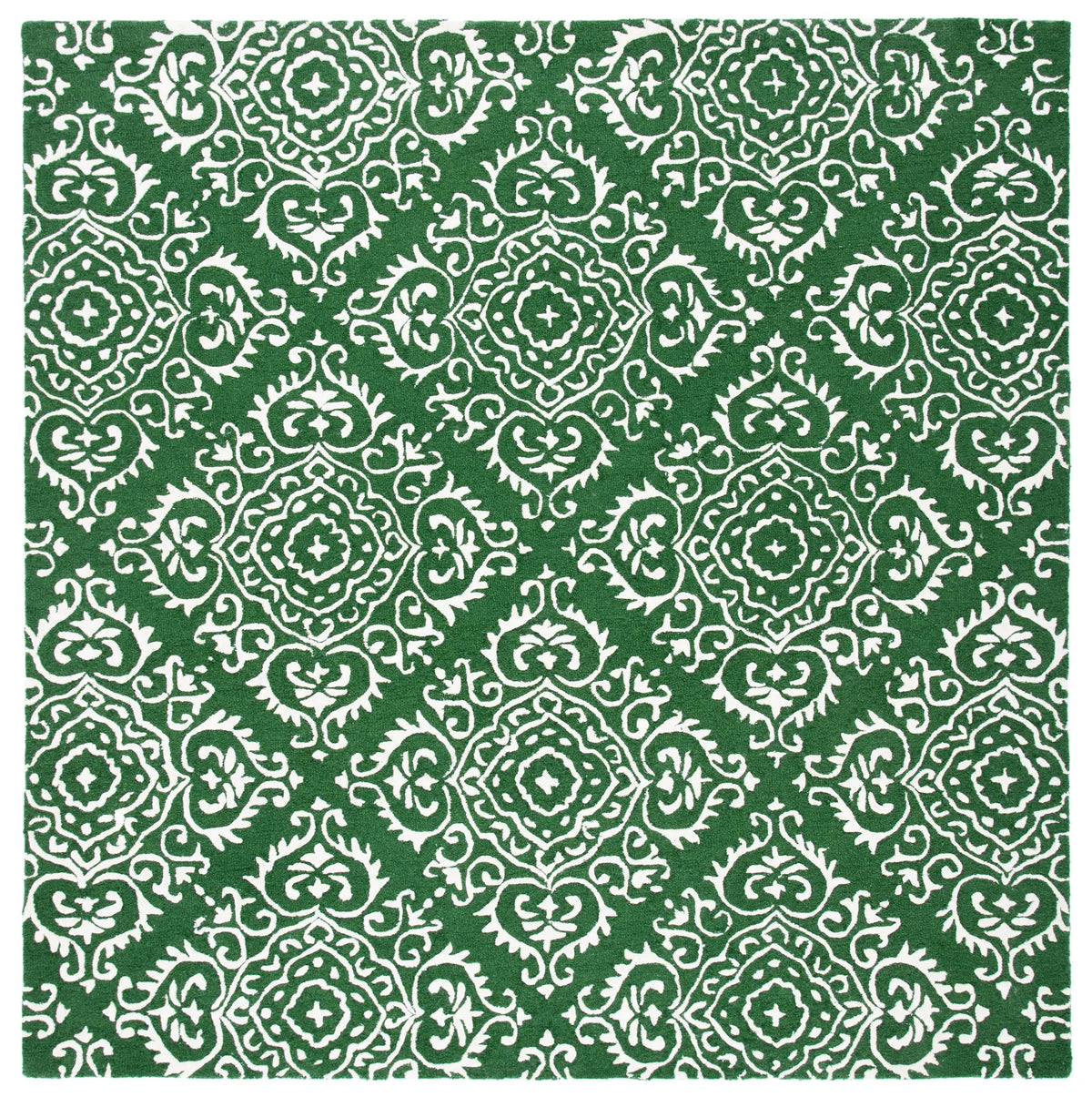 Safavieh Chatham 7'-0" x 7'-0" Rug in Green / Ivory