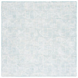 Safavieh Glamour 6'-0" x 6'-0" Rug in Ivory / Turquoise