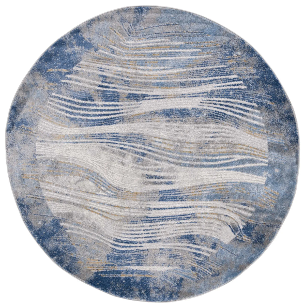 Safavieh Palma 6'-7" x 6'-7" Rug in Beige / Blue