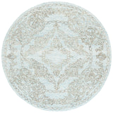 Safavieh Metro 6'-0" x 6'-0" Rug in Light Blue / Green